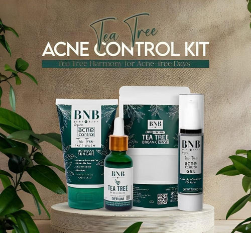 BNB Tea Tree Acne Control Kit for All Skin Types