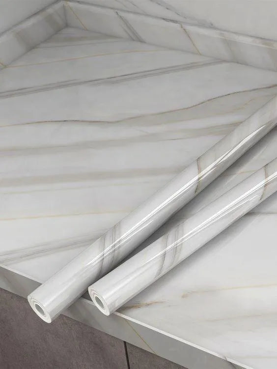 Black & White Marble Sheet for Kitchen Countertops